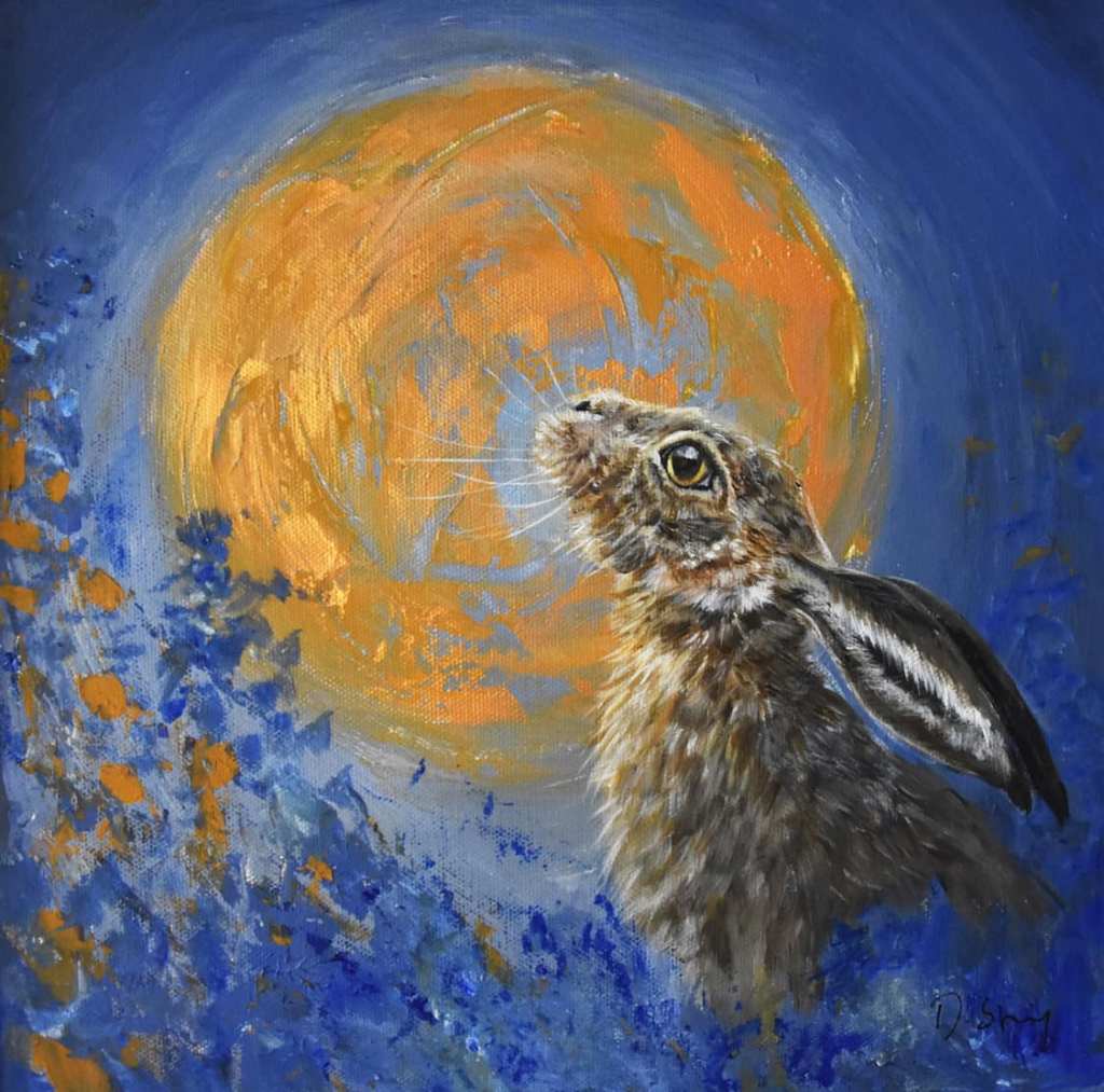 Gold Moongazer by Debbie Storey